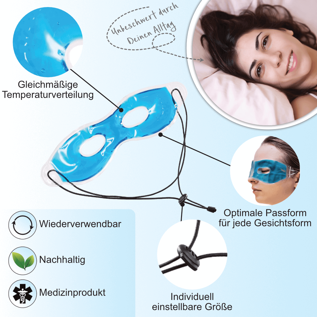 Augenmaske - 3er Box