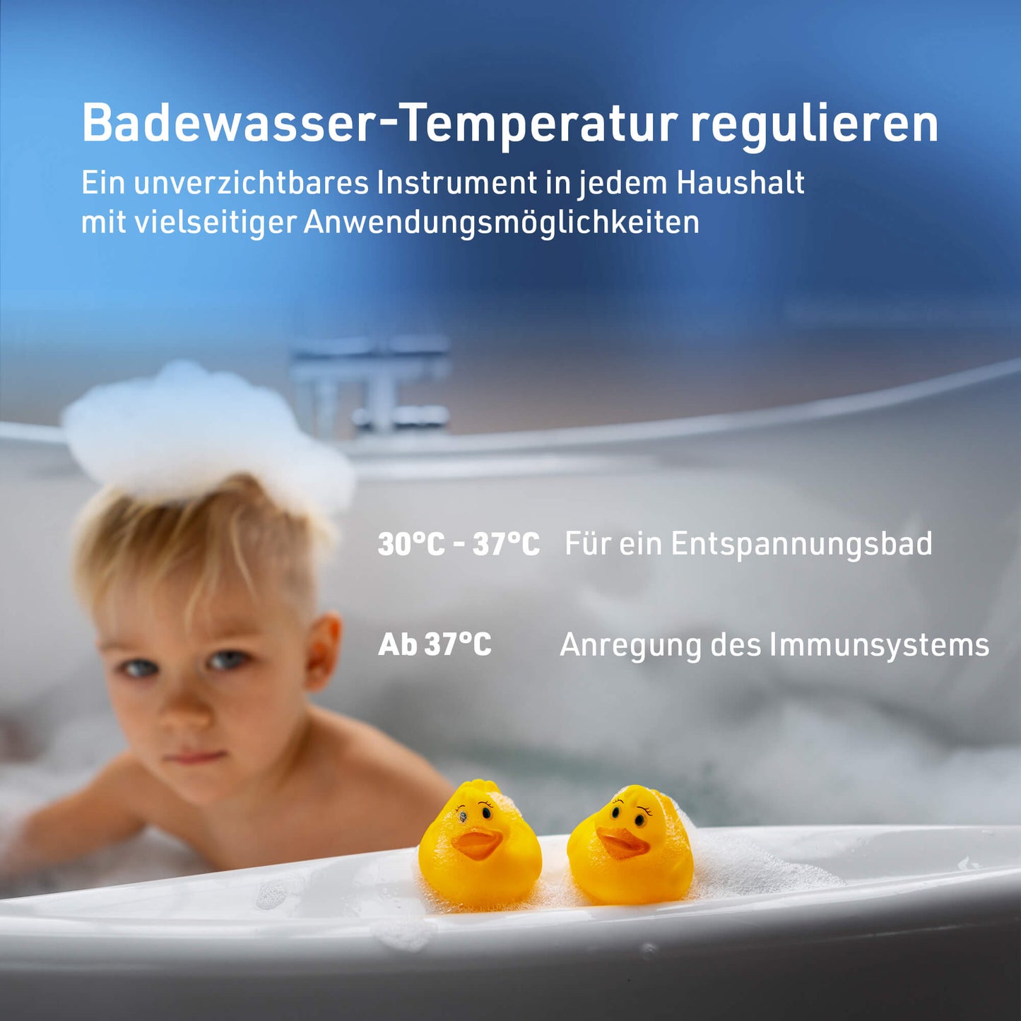Digitales Fieberthermometer mit flexibler Spitze