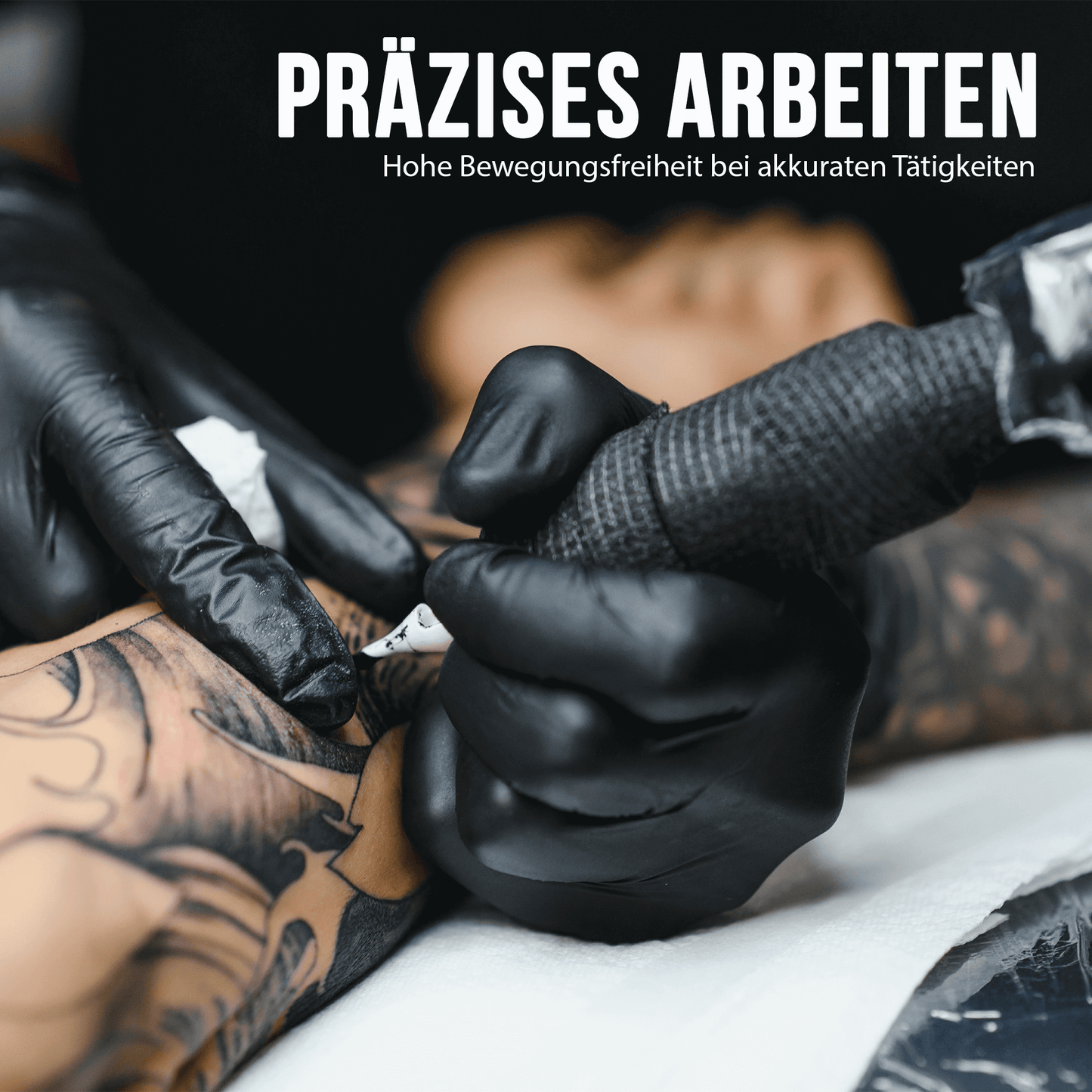 Nitrilhandschuhe 100er Box - schwarz