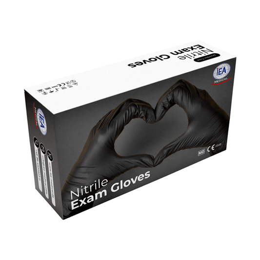 Nitrilhandschuhe 100er Box - schwarz