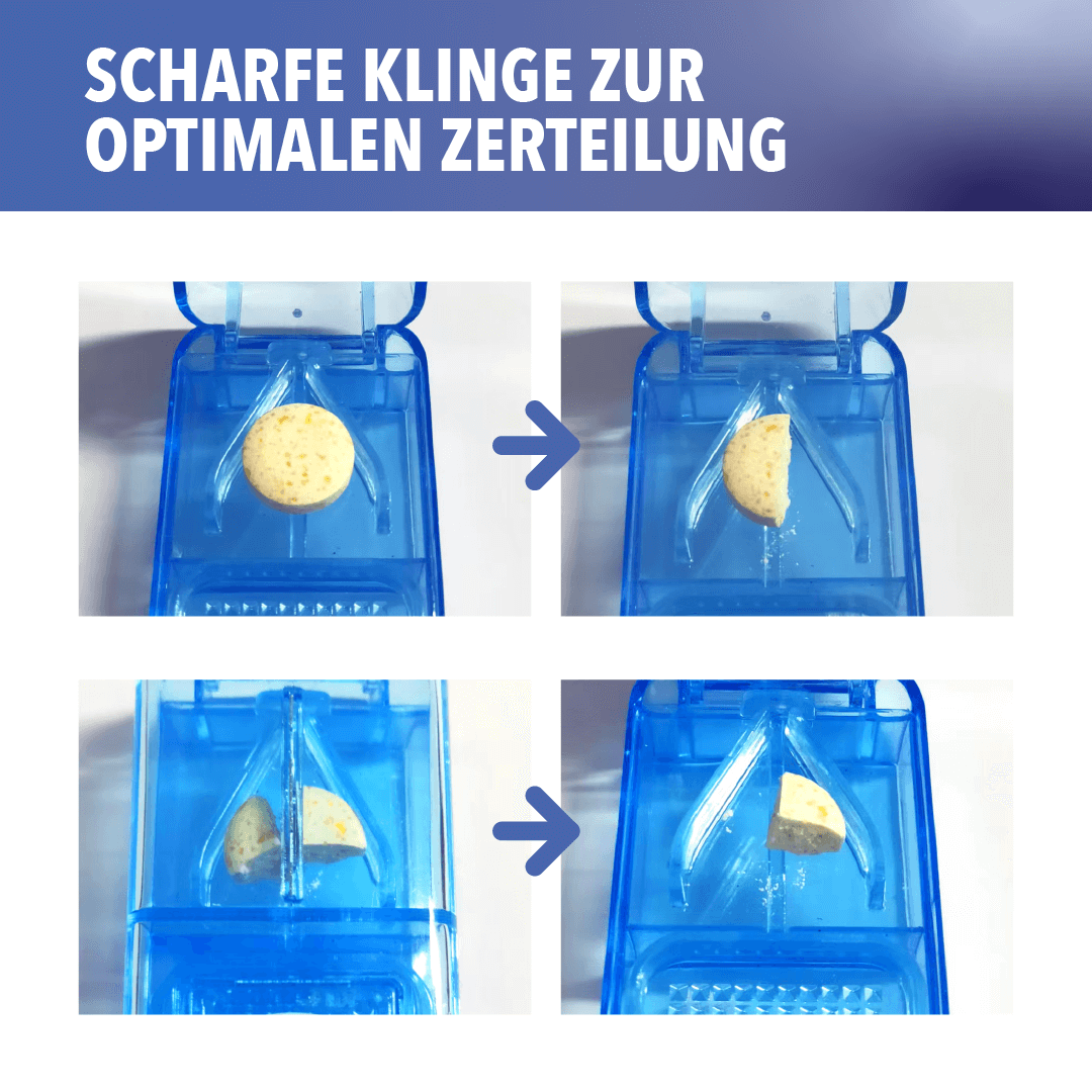 Set- Medikamentenbox und Tablettenzerteiler