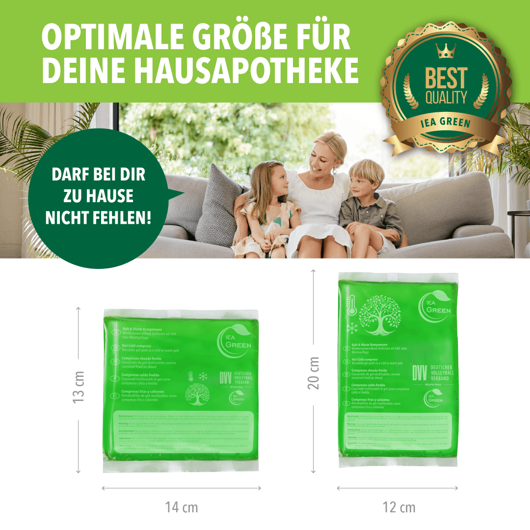 IEA Green Kalt-Warm-Kompressen