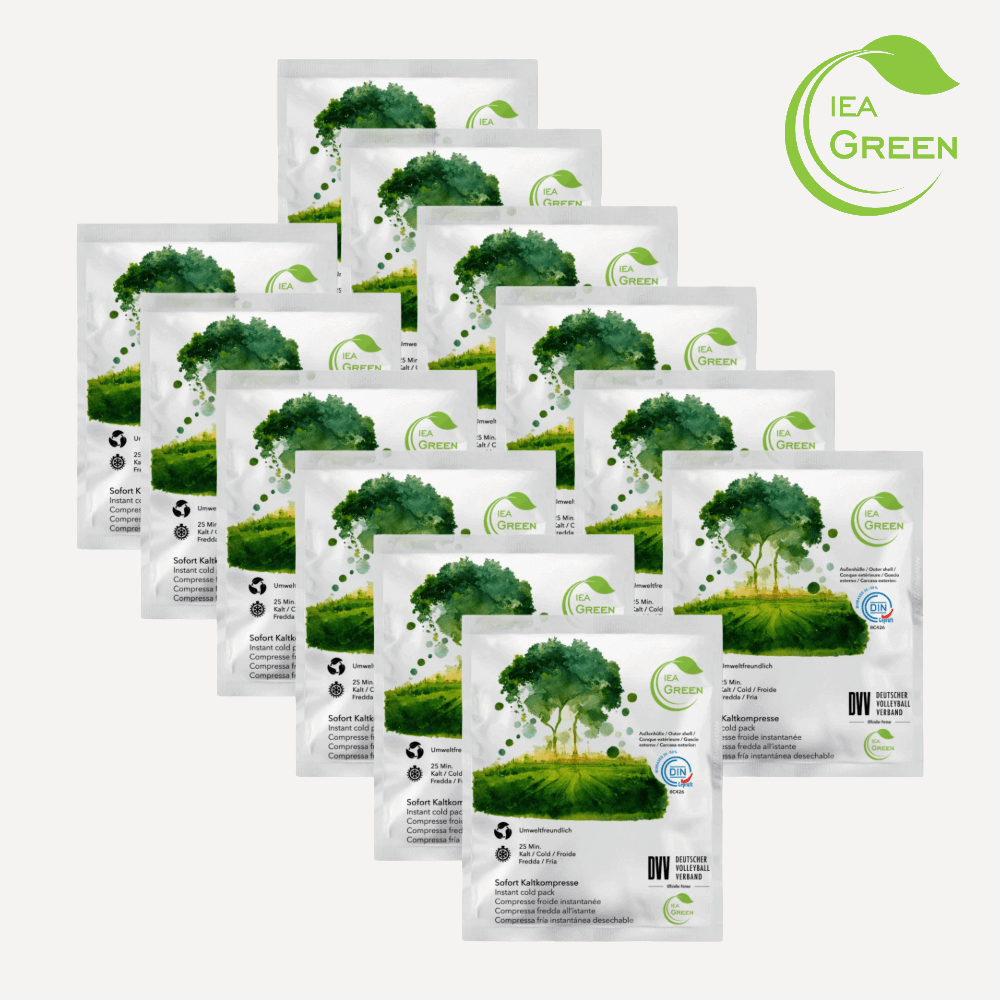 Zehnerpackung der Sofort Kaltkompresse von IEA Medical