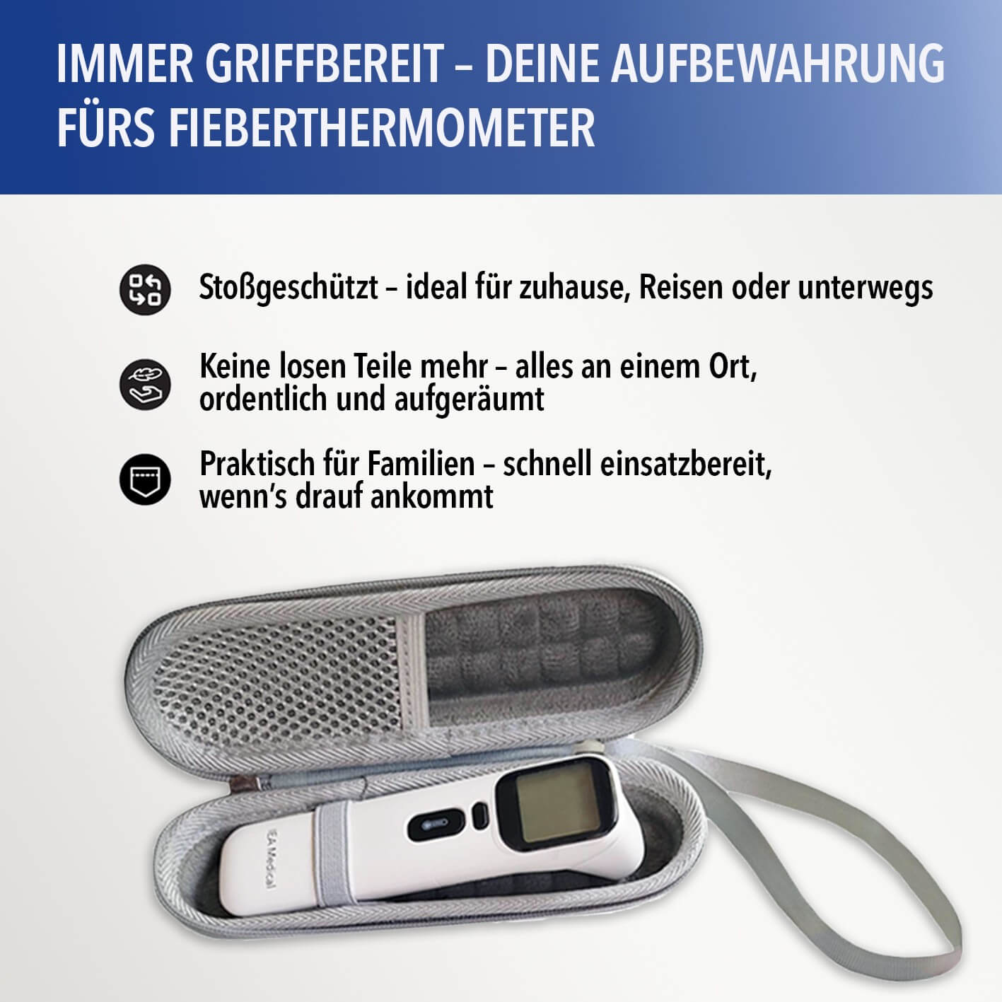 Tasche für Fieberthermometer AOJ