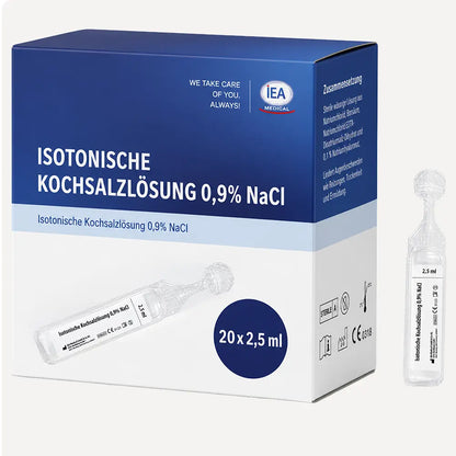 Kochsalzlösung 0,9 % - 2,5 ml zum Inhalieren