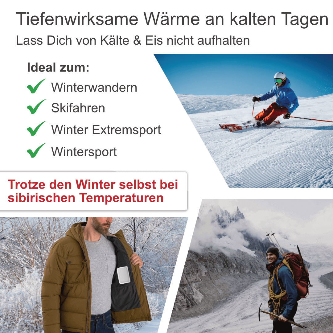 Anwendungsbereiche vom IEA Medical Wärmepflaster