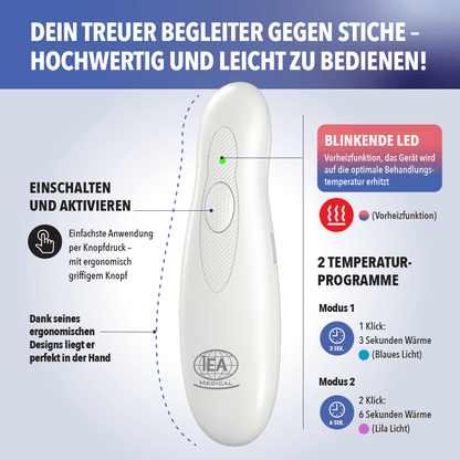 Insektenstichheiler USB-C & Batterie