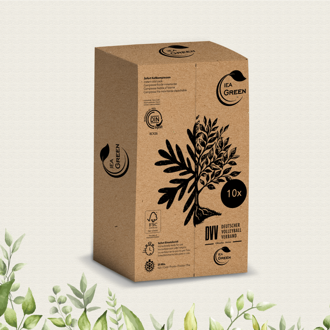 IEA Green Sofort Kältekompressen