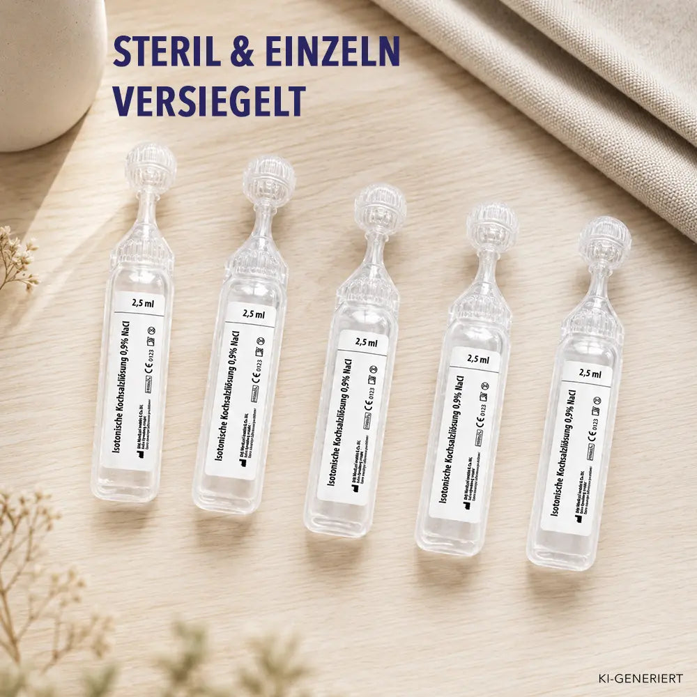 Kochsalzlösung 0,9 % - 2,5 ml zum Inhalieren