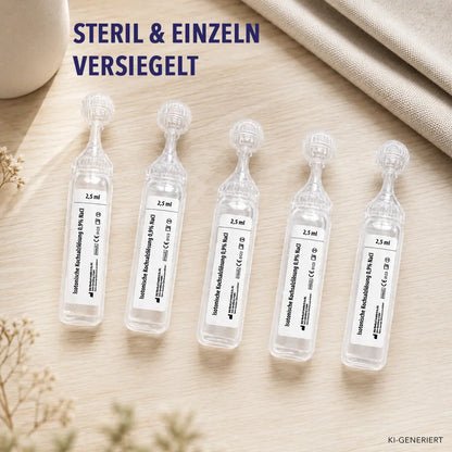 Kochsalzlösung 0,9 % - 2,5 ml zum Inhalieren