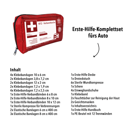 Verbandskasten Auto - DIN13164