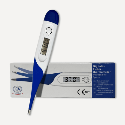 Digitales Fieberthermometer mit flexibler Spitze