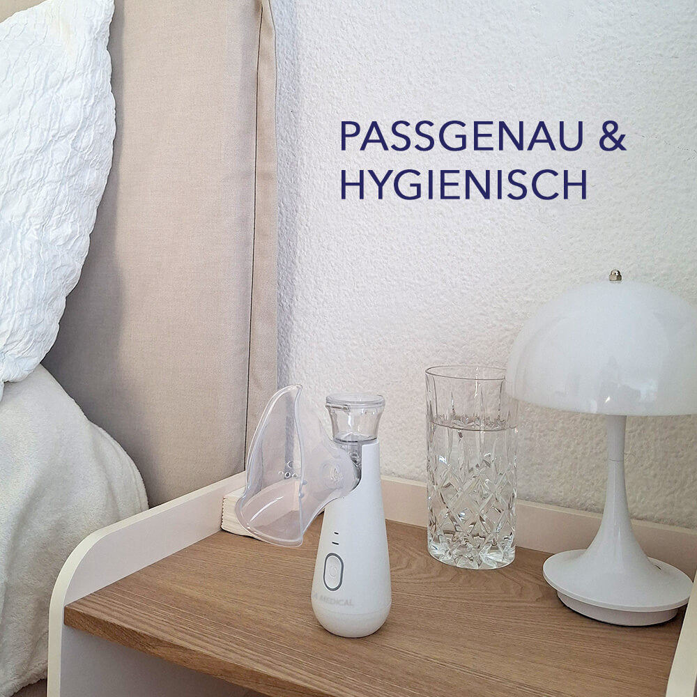 masken hygienisch aufbewahren Inhaliermaske Erwachsene 3er-Pack für zuhause – IEA Medical