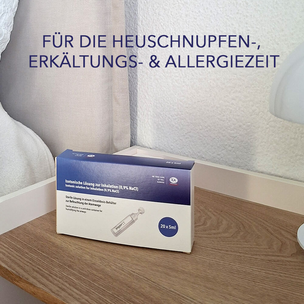 wie lange kann man kochsalzlösung aufbewahren Kochsalzlösung zum Inhalieren 0,9 % NaCl 20 x 5 ml – IEA Medical