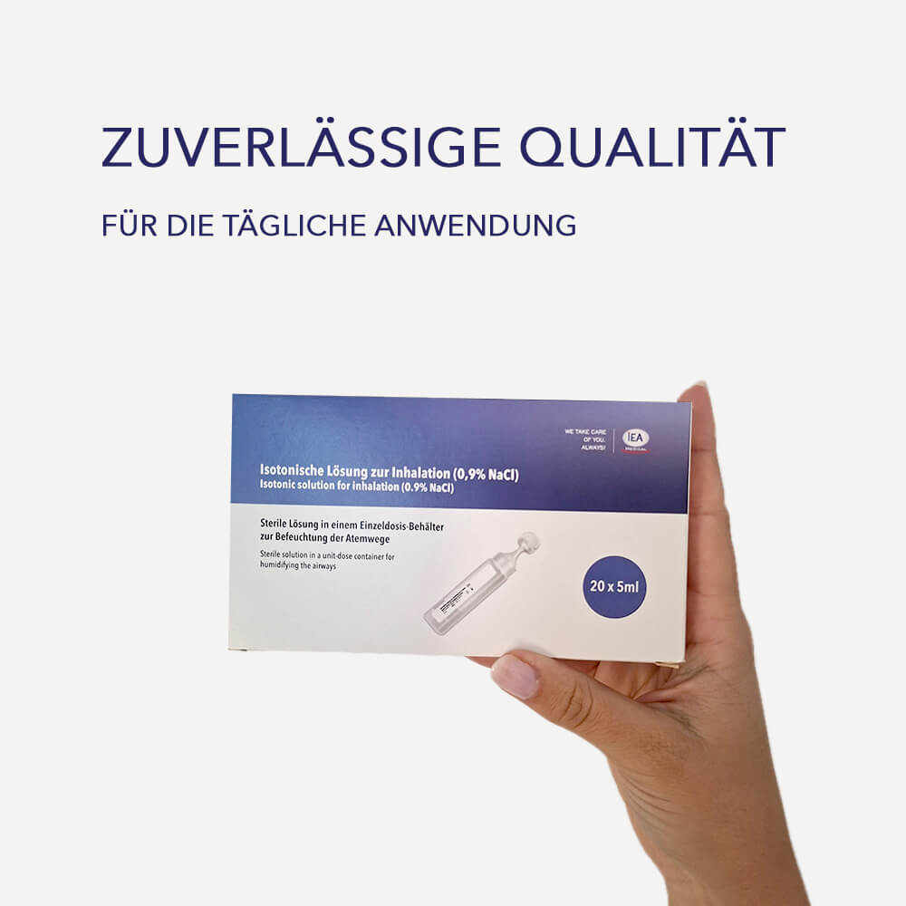 wie lange kann man kochsalzlösung aufbewahren Kochsalzlösung zum Inhalieren 0,9 % NaCl 20 x 5 ml – IEA Medical