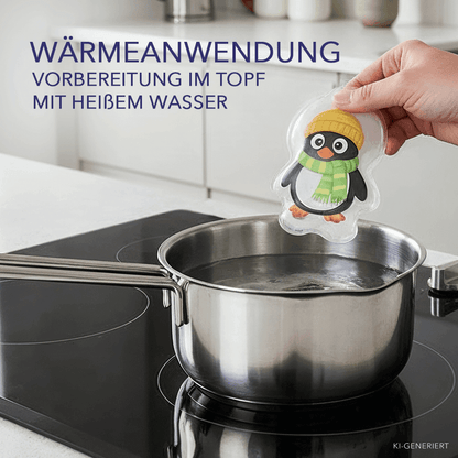 Kinder Kalt-Warm-Kompressen Pinguine
