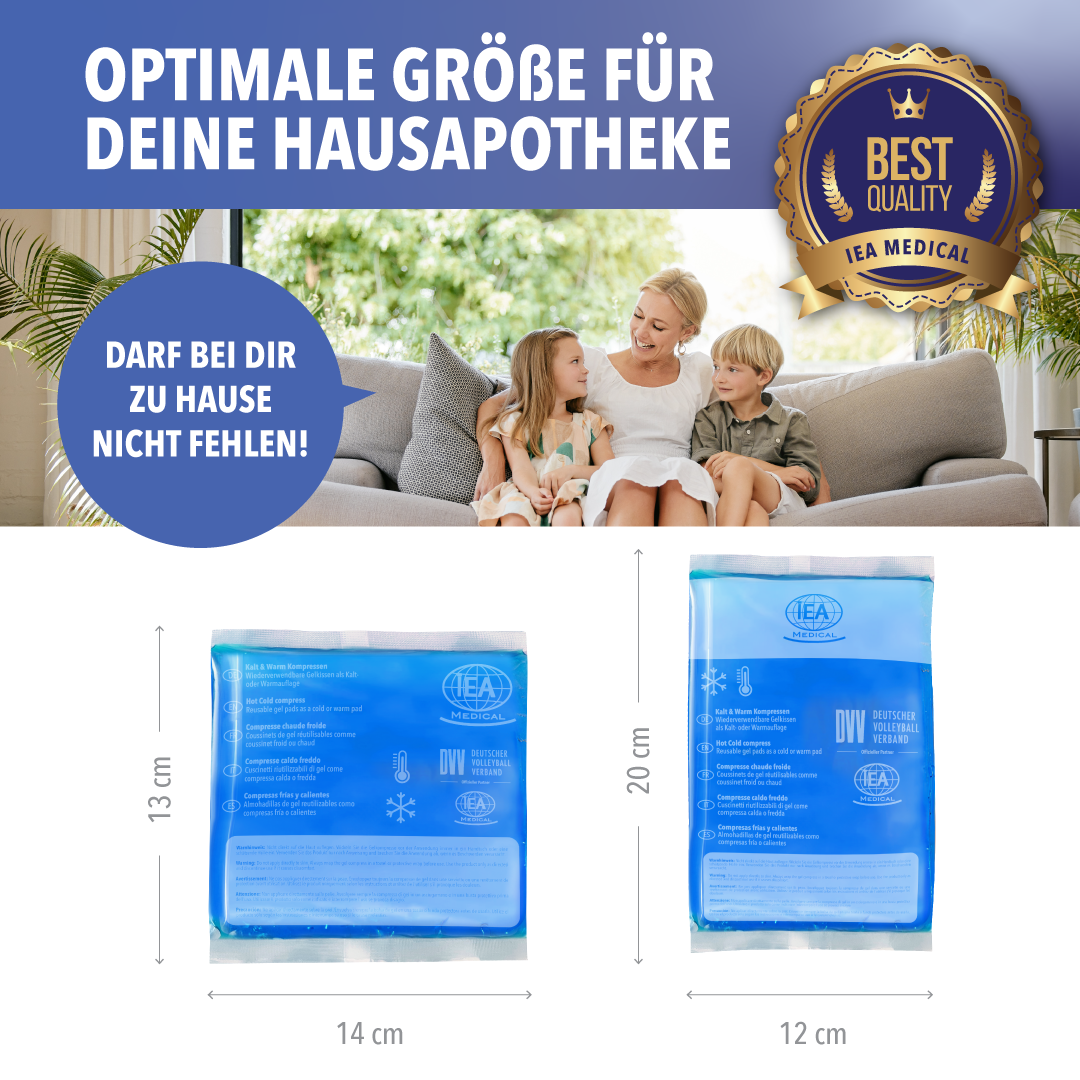 IEA Medical - Bundle - Kalt Warm Kompresse 12x20 & 13x14