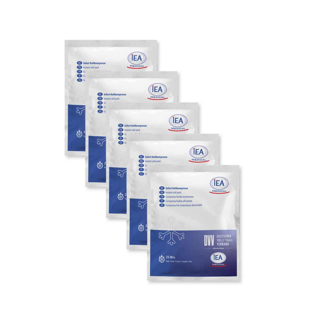 IEA Medical Sofort Kaltkompresse - Karton (18 x 5er Karton)