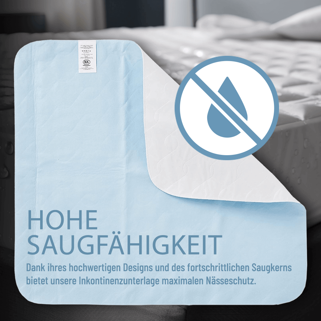 IEA Medical Washable Bed Pad - 75x85cm - single